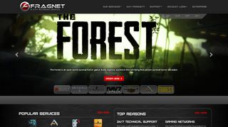 
                            5. Fragnet - Premium Minecraft Server Hosting. High performance game ...