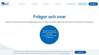 
                            7. Frågor och svar | kundsupport | ILT Inläsningstjänst