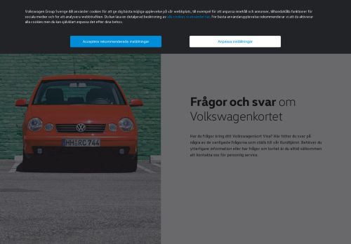 
                            6. Frågor och svar - Volkswagen