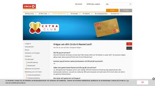 
                            11. Frågor om ditt Circle K MasterCard?