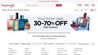 
                            1. FragranceX.com: Discount Perfume & Cologne - Free ...