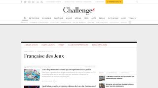 
                            11. Française des Jeux - Challenges