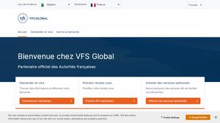 
                            5. France Visa Information Algérie – Accueil – VFS Global