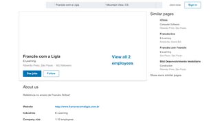 
                            12. Francês com a Ligia | LinkedIn