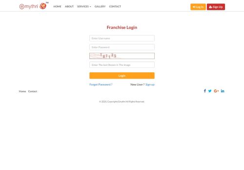 
                            1. Franchise Login - Online E-Services, GST Services, Bank Project ...