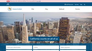 
                            6. Franchise Tax Board Homepage - CA.gov