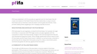 
                            4. Franchisees | PF Independent Franchisee Association - Planet Fitness ...