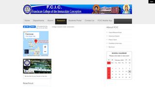 
                            4. Franciscan College of the Immaculate Conception - College