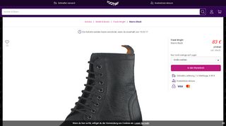 
                            11. Frank Wright Marris Black Grau Schuhe Kaufen Online | FOOTWAY.de