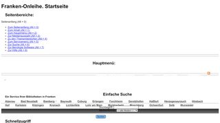 
                            9. Franken-Onleihe. Startseite - Die Onleihe