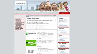 
                            10. Frankfurt am Main: Virtuelle Stadtbücherei