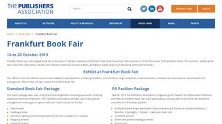 
                            11. Frankfurt book fair 2018 - The Publishers Association