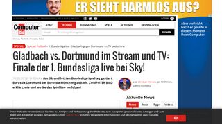 
                            13. Frankfurt vs. Mönchengladbach: Bundesliga live in TV & Stream ...