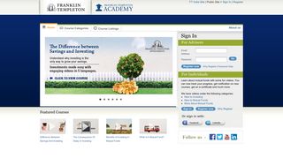 
                            10. Franklin Templeton Academy