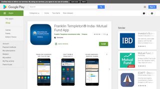 
                            9. Franklin Templeton® India- Mutual Fund App - Apps on Google Play