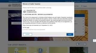 
                            13. Franklin Templeton Institutional: Investments | Insights