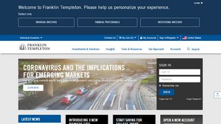 
                            13. Franklin Templeton Investments: Mutual Funds | Investments