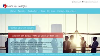 
                            9. Frans les via Skype | Cours de Francais