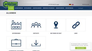 
                            6. Franz Achleitner GMBH - Allgemeines - After-Sales-Service