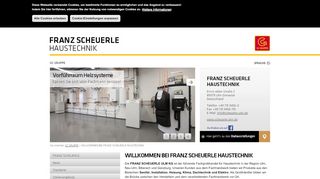 
                            1. FRANZ SCHEUERLE KG - Fachgroßhandel für Haustechnik in Ulm ...