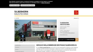 
                            1. FRANZ SILBERHORN KG - Fachgroßhandel für Haustechnik in ...