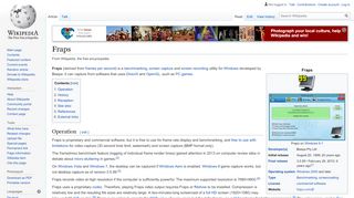 
                            9. Fraps - Wikipedia