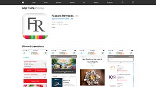 
                            10. Frasers Rewards on the App Store - iTunes - Apple