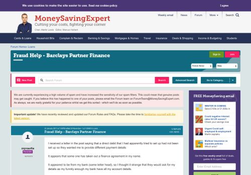 
                            9. Fraud Help - Barclays Partner Finance - MoneySavingExpert.com Forums