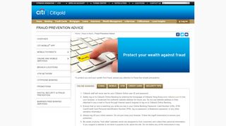 
                            10. Fraud Prevention Advice - Citibank Hong Kong - Citigold