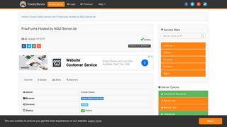 
                            11. FrauFuchs Hosted by NGZ-Server.de - TrackyServer