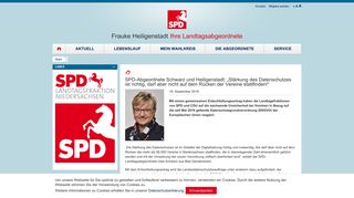 
                            9. Frauke Heiligenstadt Ihre Landtagsabgeordnete - SPD-Abgeordnete ...