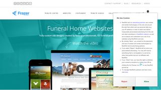 
                            7. Frazer Consultants | Funeral Home Website Design