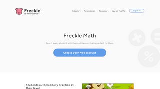 
                            13. Freckle Math