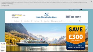 
                            10. Fred. Olsen Cruise Holidays | Fred. Olsen Official Site