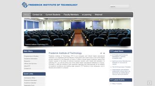 
                            2. Frederick Institute of Technology