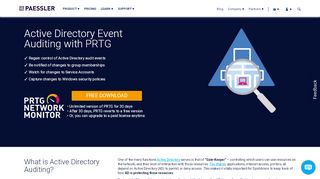 
                            7. FREE Active Directory Event Auditing with PRTG - Paessler AG
