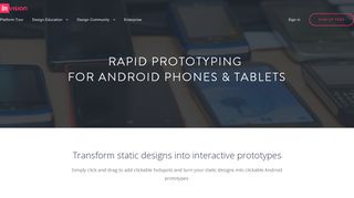 
                            10. Free Android Prototyping and Mockup Tool | InVision