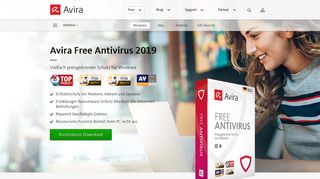 
                            5. Free Antivirus 2019 für Windows downloaden | Avira