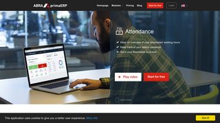 
                            7. Free Attendance Software Online | primaERP