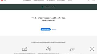 
                            10. Free Audition | Download Adobe Audition CC full version