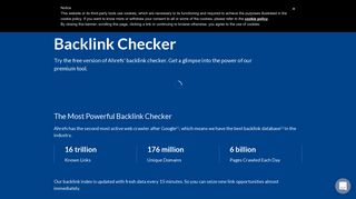 
                            4. Free Backlink Checker by Ahrefs: Check Backlinks for Any Website