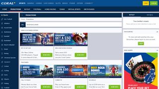 
                            6. Free Bets & Sign Up Offers | Sports Betting & Latest Odds | Coral