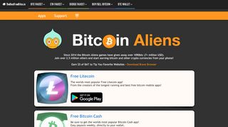 
                            7. Free bitcoin Alien faucet - The Best Free Bitcoin