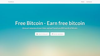 
                            6. Free Bitcoin - Earn $10 free bitcoin in 5 minutes