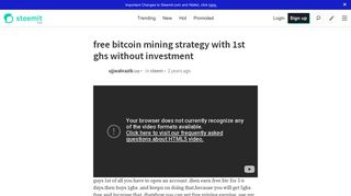 
                            10. free bitcoin mining strategy with 1st ghs without investment — Steemit