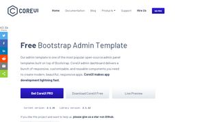 
                            12. Free Bootstrap Admin Template · CoreUI