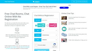 
                            9. Free Chat Rooms,Free Online Chat With No Registration 2019