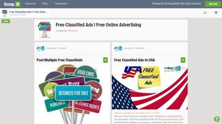 
                            12. Free Classified Ads | Free Online Advertising - Scoop.it