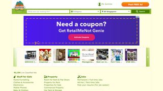 
                            6. Free Classifieds on Gumtree Singapore