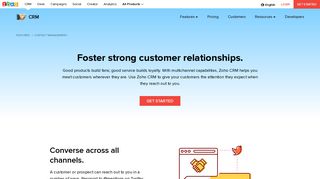 
                            2. Free Contact Management Software | Zoho CRM